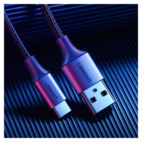 Ugreen US288 60127 USB-A / USB-C QC 3.0 3A Cable 1.5m - Gray