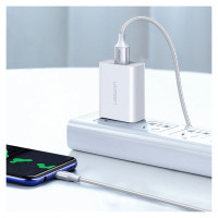 Ugreen US288 60409 USB-A / USB-C QC 3.0 3A 3m cable - white