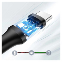 Ugreen US184 20884 USB-A 3.0 / USB-C 3A 2m cable - black