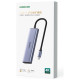 Ugreen HUB Ugreen CM511 20956A 6in1 USB-C - HDMI / 3x USB-A 3.0 / SD/TF card reader - gray