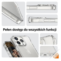 Panzerglass HardCase with D3O and Military Grade certification for iPhone 15 Pro - transparent
