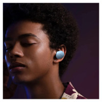 Choetech BH-T22 LightAura VocalSound wireless TWS Bluetooth 5.3 headphones - blue