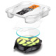 Spigen Glas.tR EZ Fit tempered glass for Samsung Galaxy Watch 7 (40 mm) - 2 pcs.