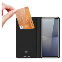 Dux Ducis Skin Pro case for Sony Xperia 10 VI with flap and card slot - black