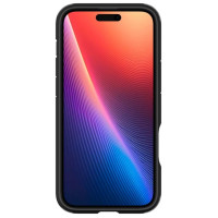 Spigen Tough Armor MagSafe case with stand for iPhone 16 - black