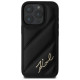 Karl Lagerfeld Quilted Signature iPhone 16 Pro Max Case - Black