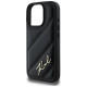 Karl Lagerfeld Quilted Signature iPhone 16 Pro Max Case - Black