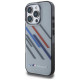 BMW Motosport IML Random Stripes iPhone 16 Pro Case - Gray