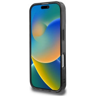BMW Motosport IML Random Stripes iPhone 16 Pro Case - Gray