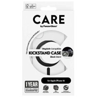 Panzerglass CARE by PanzerGlass Feature Kickstand Case iPhone 16 6.1" black/black MagSafe 1321