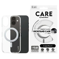 Panzerglass CARE by PanzerGlass Feature Kickstand Case iPhone 16 6.1" silver/silver MagSafe 1325