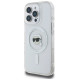 Karl Lagerfeld IML Metal Karl Head MagSafe Case for iPhone 16 Pro - White