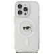 Karl Lagerfeld IML Metal Karl Head MagSafe Case for iPhone 16 Pro - White