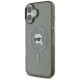 Karl Lagerfeld IML Metal Karl Head MagSafe iPhone 16 Case - Black