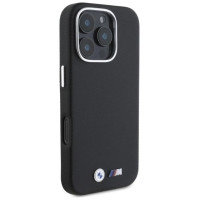 BMW M Edition Kevlar Wrapped Metal iPhone 16 Pro Max Case - Black