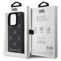 Karl Lagerfeld Magsafe Karl Head Case for iPhone 15 Pro Max - Black