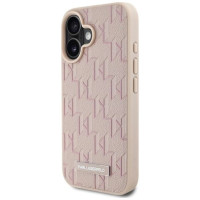 Karl Lagerfeld Hot Stamp Magsafe iPhone 16 Case - Pink