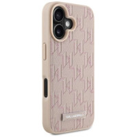 Karl Lagerfeld Hot Stamp Magsafe iPhone 16 Case - Pink