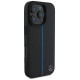 Mercedes MB Blue Line Leather MagSafe iPhone 16 Pro Case - Black