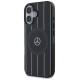 Mercedes MB Double Layer Crossed Lines MagSafe case for iPhone 16 - black