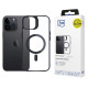 3Mk Protection 3mk Satin Armor MagCase with MagSafe for iPhone 14 Pro - Clear with Black Frame