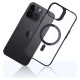 3Mk Protection 3mk Satin Armor MagCase with MagSafe for iPhone 14 Pro - Clear with Black Frame
