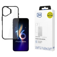 3Mk Protection 3mk Satin Armor Case+ for iPhone 16 - transparent with black frame