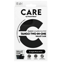 Panzerglass CARE by PanzerGlass Feature Tango 2in1 Wallet MagSafe Case for iPhone 16 Pro - Black
