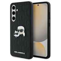 Karl Lagerfeld KLHCS24FEPGKLKCPK Sam S24 FE S721 black/black hardcase Monogram Karl&Chaoupette Head Pin