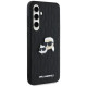Karl Lagerfeld KLHCS24FEPGKLKCPK Sam S24 FE S721 black/black hardcase Monogram Karl&Chaoupette Head Pin