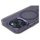Wozinsky Glitter Case with Mag Safe for Samsung Galaxy S25 - Purple with Glitter