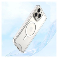 Wozinsky Clear Corner Case MagSafe for Samsung Galaxy S25 - Clear