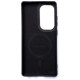 Wozinsky Carbon Fiber Case with MagSafe for Samsung Galaxy S25 - Black