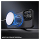 Wozinsky Carbon Fiber Case with MagSafe for Samsung Galaxy S25 - Black