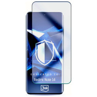3Mk Protection Tempered glass 3mk HardGlass Max Lite Black for Xiaomi Redmi Note 14 5G