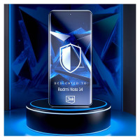 3Mk Protection Tempered glass 3mk HardGlass Max Lite Black for Xiaomi Redmi Note 14 5G