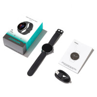 Joyroom Classis Series JR-FC1 Smartwatch with Call Answering Function / IP68 Protection - Dark Gray