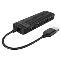Orico FL02 USB-A Hub Docking Station 4x USB-A 2.0 - Black