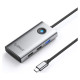 Orico PW11-5P USB-C Hub Docking Station 1x USB-A 3.0 + 2x USB-A 2.0 + 1x USB-C PD + 1x HDMI - Gray
