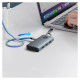 Orico PW11-5P USB-C Hub Docking Station 1x USB-A 3.0 + 2x USB-A 2.0 + 1x USB-C PD + 1x HDMI - Gray