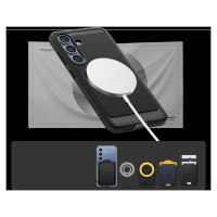 Spigen Rugged Armor Mag MagSafe Case for Samsung Galaxy S25 - Matte Black