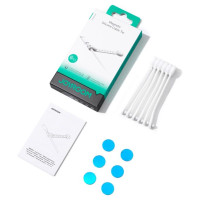 Joyroom JR-ZS422 Cable Organizer Silicone Headband with Magnet, Set of 6 - White
