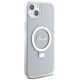 Guess GUHMP15MHRSGSD iPhone 15 Plus / 14 Plus 6.7" transparent/transparent hardcase Ring Stand Script Glitter MagSafe