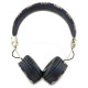 Guess Bluetooth ENC GUBH70EPOSMK on-ear headphones black/black Peony Script Round Shape