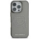 Karl Lagerfeld KLHCP16XHKHDCELK iPhone 16 Pro Max 6.9" black/black hardcase IML Rhinestones Karl Head