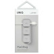 Uniq Pod Mag magnetic cable organizer + base gray/chalk gray