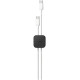 Uniq Pod Self-adhesive Cable Organizer Set of 8 Dark Grey/Charcoal Dark Grey