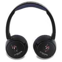 U.s. Polo Assn. US Polo Bluetooth On-Ear Headphones USHPV6PCOV Navy DH Color Logo