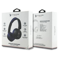U.s. Polo Assn. US Polo Bluetooth On-Ear Headphones USHPV6PCOV Navy DH Color Logo