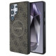 Guess Leather 4G Colored Ring Classic Logo MagSafe Case Samsung Galaxy S25 Ultra brown